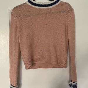 Peach sweater